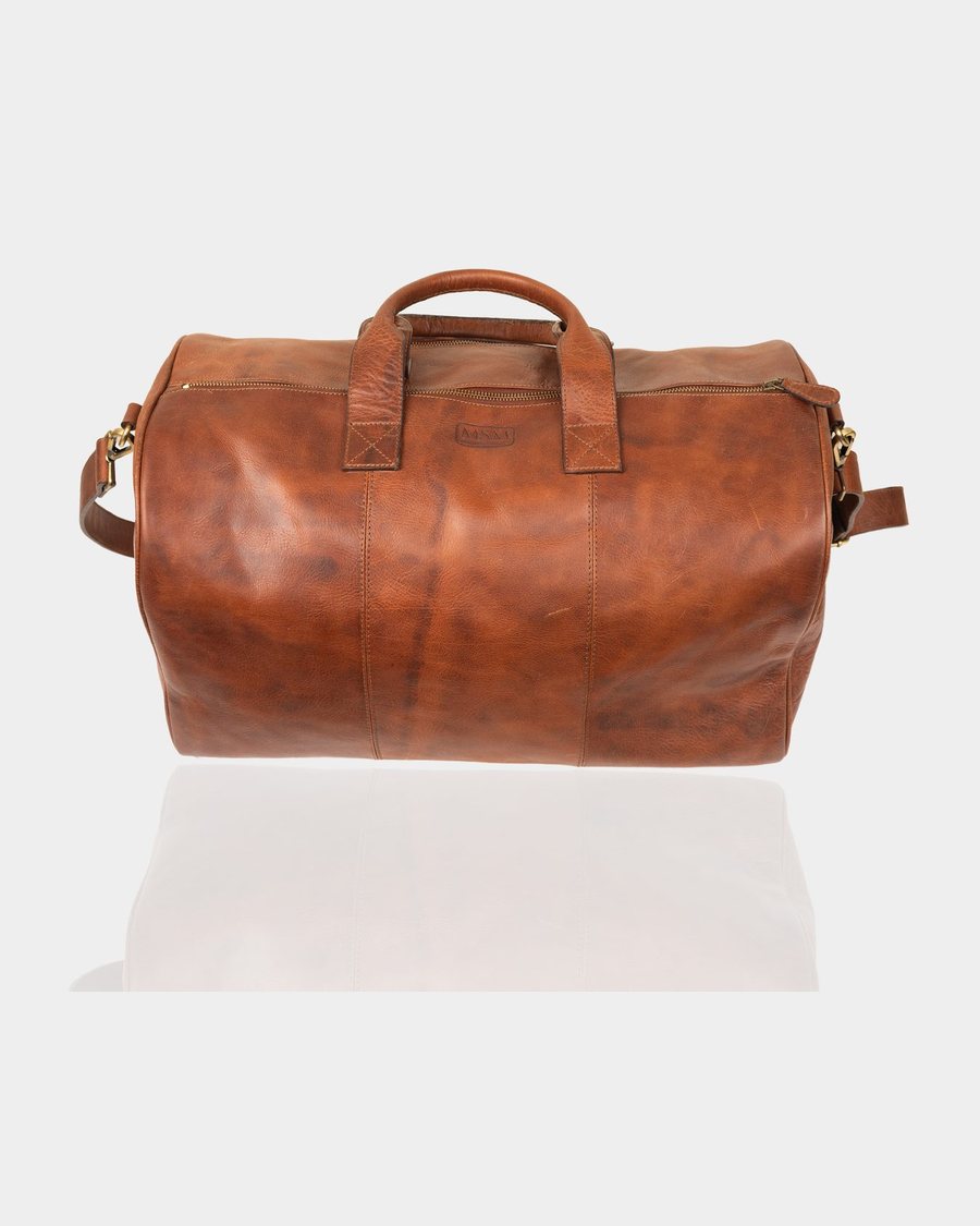MSM Weekender-Reisetasche, Cognac